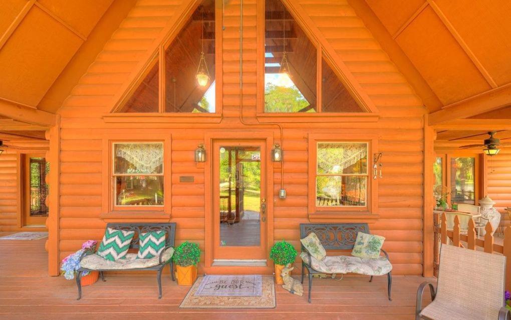 Cabin On The Lake Lake Helen エクステリア 写真